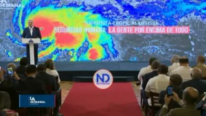 Abinader pide orar por Haití, Jamaica y Cuba ante paso del huracán Melissa