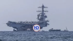 El portaaviones Gerald Ford está en camino y llegaría en una semana al Caribe
