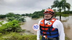 Advierten sobre posible cierre parcial de la Autovía del Nordeste por crecida de ríos en Monte Plata