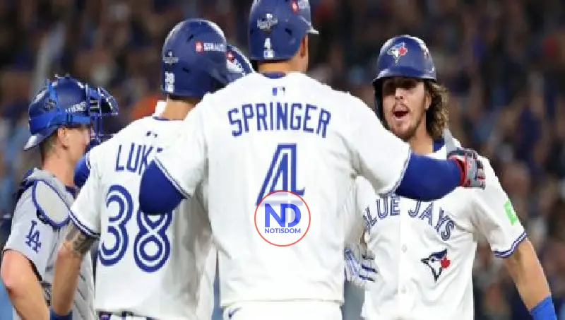 Seranthony Domínguez brilla en triunfo Blue Jays ante Dodgers 2 Seranthony Domínguez brilla en triunfo Blue Jays ante Dodgers