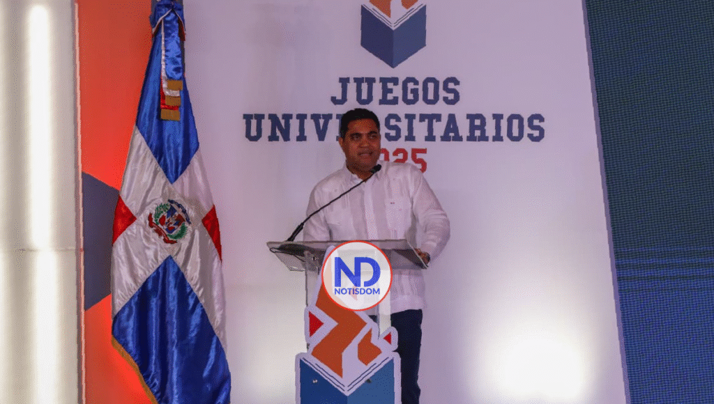 Tras una década de pausa, el presidente Abinader relanza los Juegos Deportivos Universitarios 2025 3 NOTISDOM FOTOS PF2025 2025 10 18T043219.924 Tras una década de pausa, el presidente Abinader relanza los Juegos Deportivos Universitarios 2025