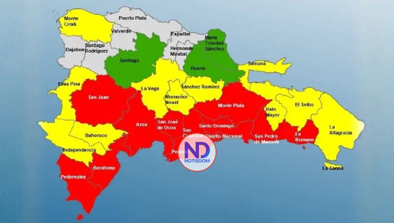 NOTISDOM FOTOS PF2025 38 Tormenta Melissa: más de mil desplazados y 203 viviendas afectadas; Gobierno mantiene cierre preventivo