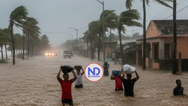 Tormenta Melissa: más de mil desplazados y 203 viviendas afectadas; Gobierno mantiene cierre preventivo