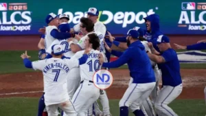 Gran Slam histórico y poder latino: Azulejos apalean a los Dodgers 11-4 en el inicio de la Serie Mundial