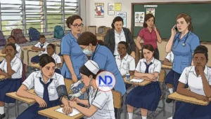 Investigan misterioso episodio de salud que afectó a 18 niñas en escuela de Jarabacoa