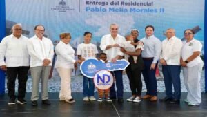 El Presidente entrega 95 nuevas viviendas en Pedro Brand, SD
