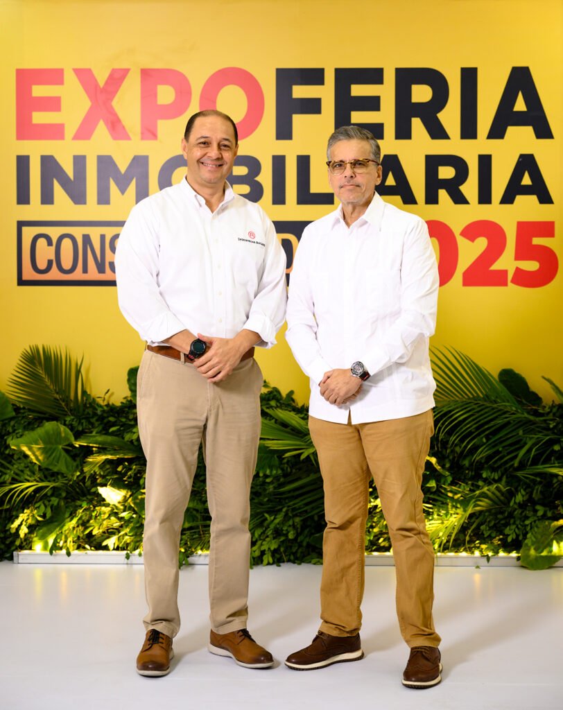 Jaime Jorge y Rafael Dominguez Expo Feria Inmobiliaria Construmedia realizó con éxito su 13.ª edición