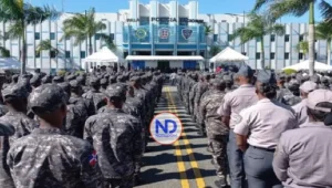 Gobierno colocará 9 mil policías en calles de RD para abril 2026