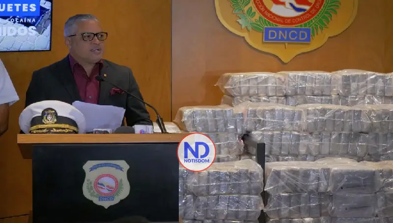 DNCD desmantela red y ocupa 154 kilos de cocaína en Azua