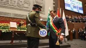 Rodrigo Paz es investido presidente de Bolivia y abre nuevo ciclo en el país suramericano
