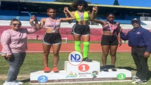 Almonte, Celestino y Tapia ganan Atletismo de Santiago