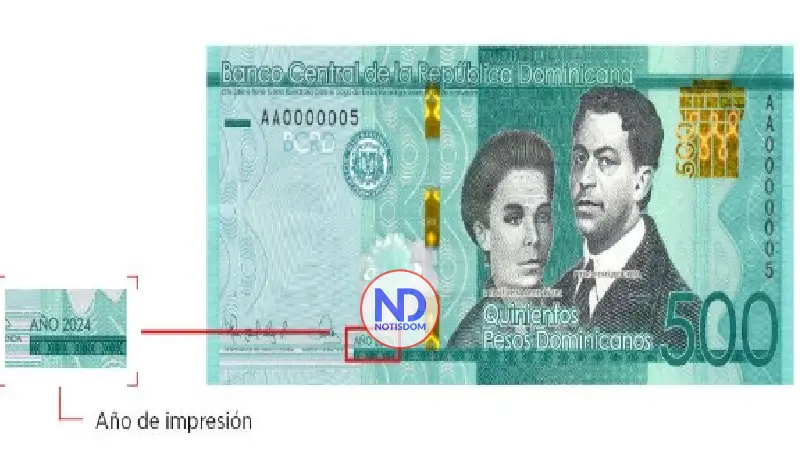 Banco Central emite nuevos billetes de RD$500 año 2024 2 Banco Central emite nuevos billetes de RD$500 año 2024