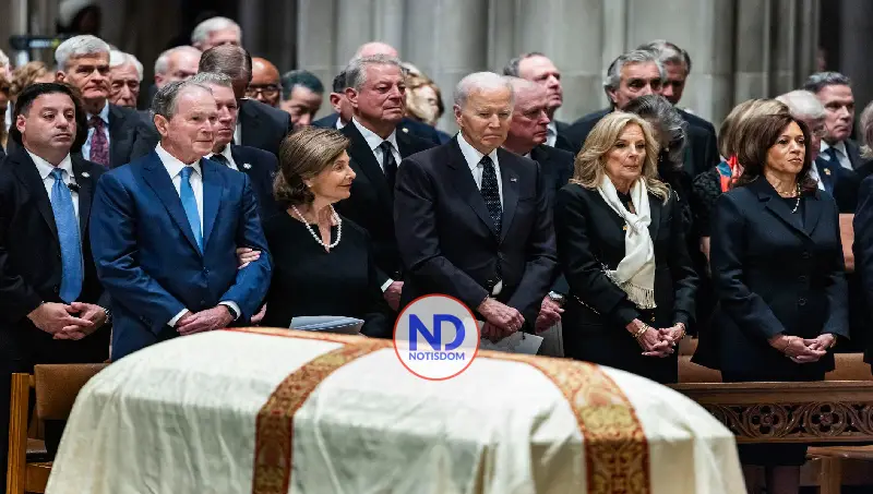 Trump no es invitado al funeral de Dick Cheney, al que acuden Biden, Bush y Kamala Harris