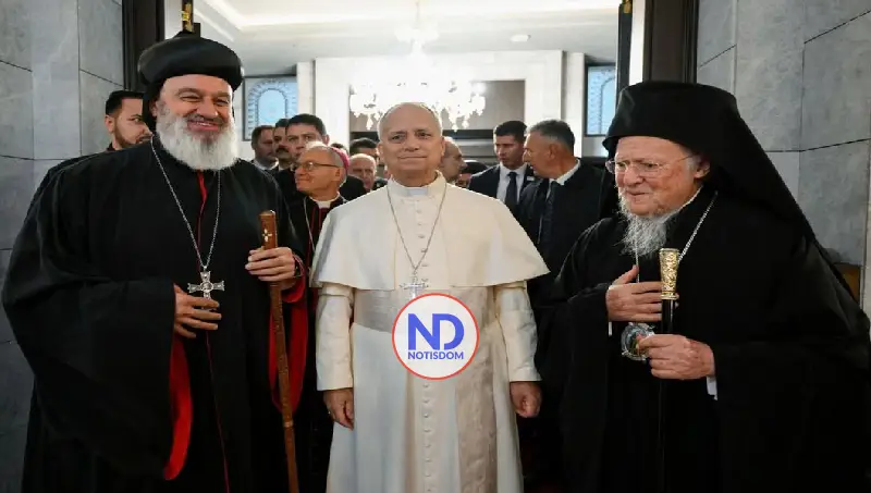 El papa lamenta «el uso de la religión para justificar las guerras», en misa en Estambul