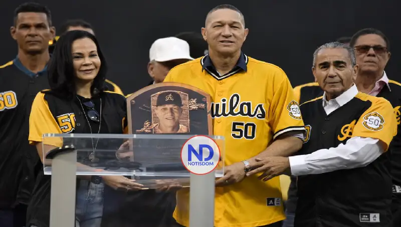 Águilas Cibaeñas retiran el número 50 de Julián Tavárez