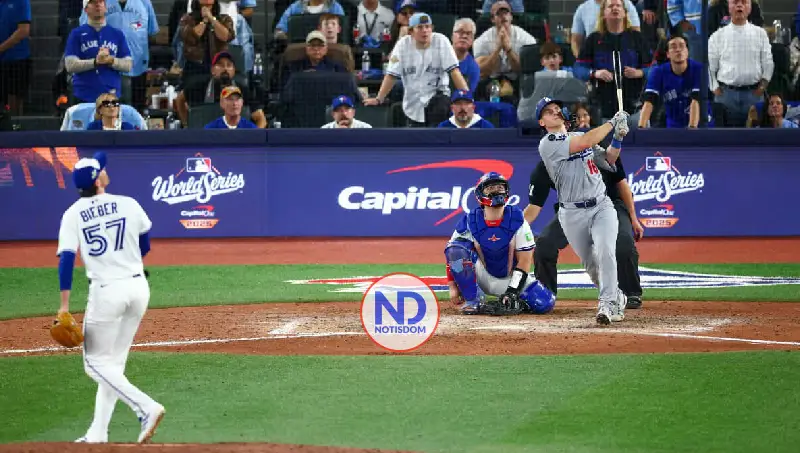 Dodgers conquistan su novena Serie Mundial con épica remontada en 11 entradas ante Toronto 4 NOTISDOM FOTOS PF2025 2025 11 02T010618.709 Dodgers conquistan su novena Serie Mundial con épica remontada en 11 entradas ante Toronto