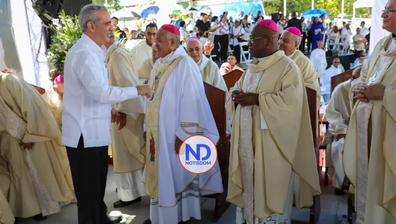 NOTISDOM FOTOS PF2025 2025 11 08T160553.775 Abinader encabeza histórica creación de la diócesis de Stella Maris y la ordenación de su primer obispo