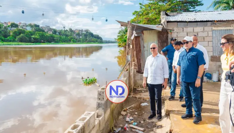 Paliza supervisa transformación de Las Lilas y destaca recuperación histórica en la margen del río Ozama
