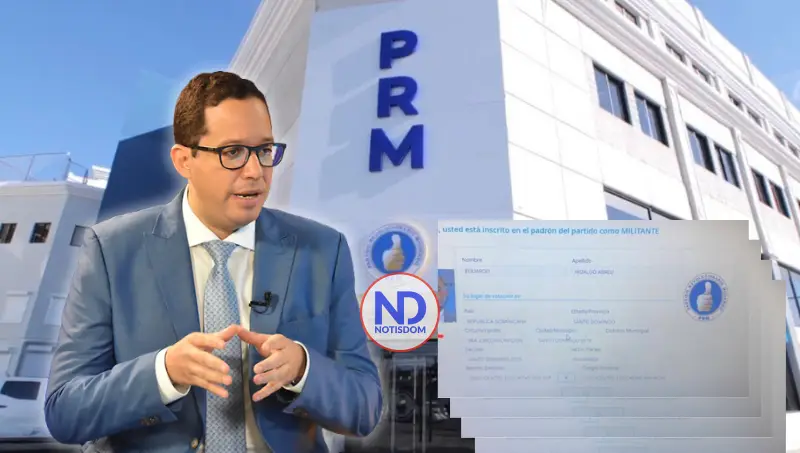 Sigmund Freund anuncia que el PRM reconstruirá desde cero su padrón de militantes