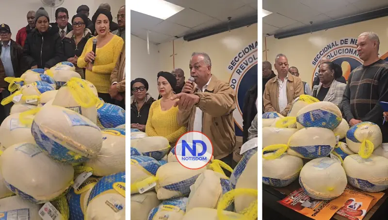 Rubén Luna encabeza entrega de pavos al PRM NY en vísperas de Acción de Gracias 2 Rubén Luna encabeza entrega de pavos al PRM NY en vísperas de Acción de Gracias