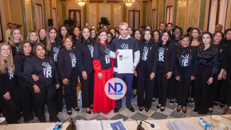 NOTISDOM FOTOS PF2025 2025 11 27T204611.658 Presidente Abinader apoya Reforma “Déjala Ir” y pacto contra violencia de género