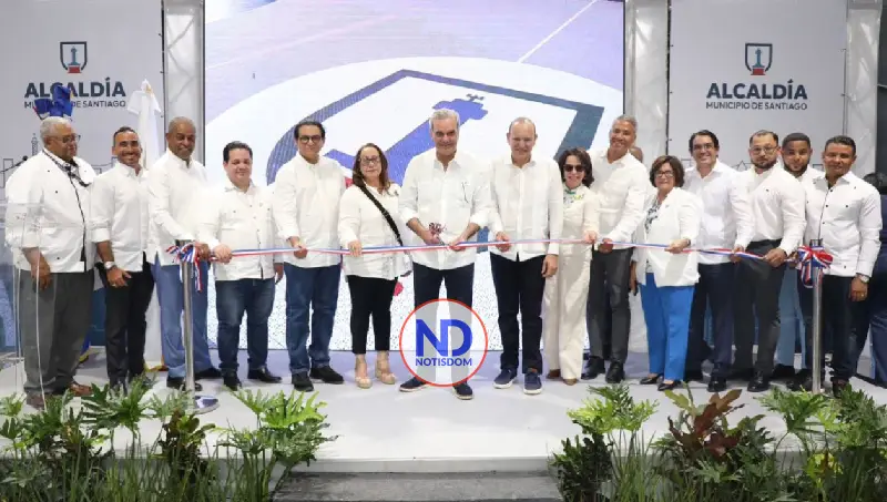 Abinader impulsa la mayor ola de obras en Santiago con inauguraciones educativas, deportivas, culturales y viales