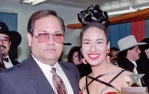 HABRAHAM QUINTANILLA Y SELENA 1 Abraham Quintanilla, el hombre que estuvo detrás de la vida y la carrera de Selena hasta su muerte