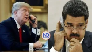 Trump ha confirmado sostuvo una conversación con Maduro