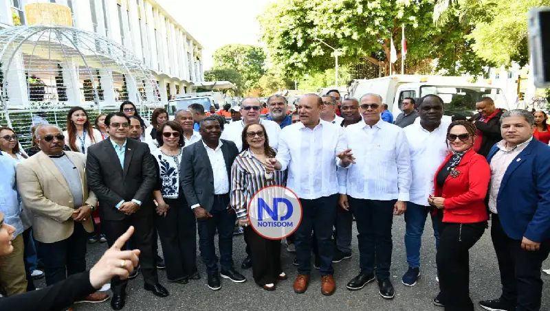 Ulises Rodríguez pone en marcha “Limpieza Navideña Eco5RD” para garantizar un Santiago limpio