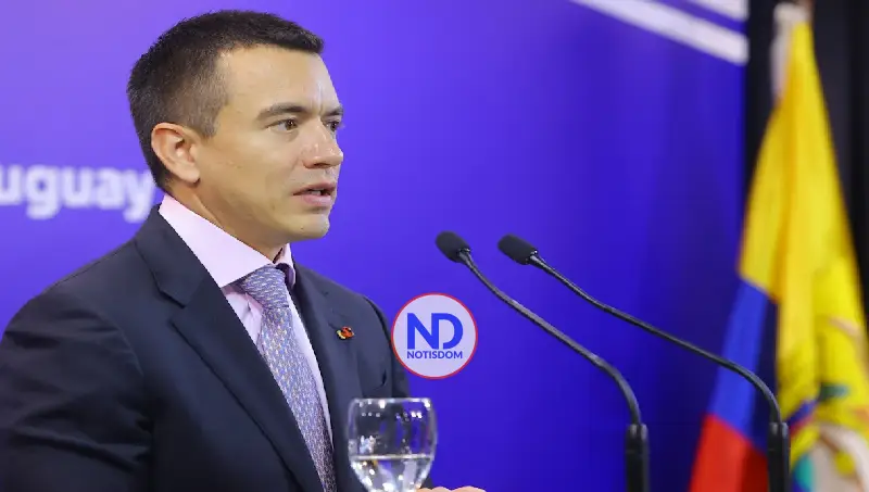 Noboa declara como terrorista a Hermanos Musulmanes antes de viajar a Emiratos Árabes