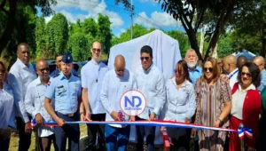 Digecac entrega remozado Triángulo Verde de la avenida Hípica en SDE