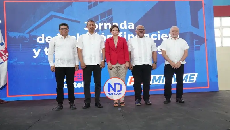 Promipyme e Indotel impulsan jornada de inclusión financiera y transformación digital en Los Mina