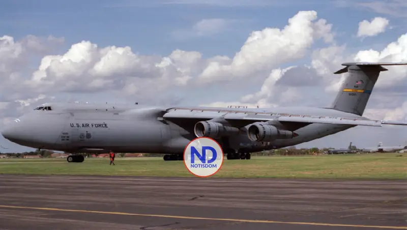 Fuerza Aérea de EE. UU. envía dos aeronaves militares a RD con ayuda humanitaria