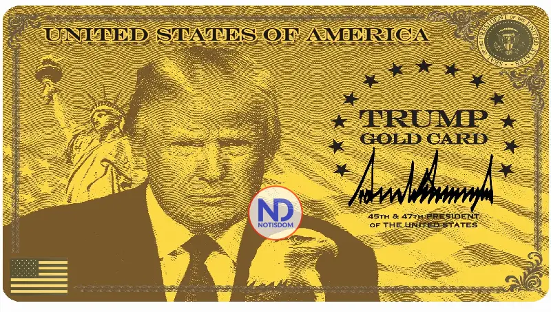 Trump lanza el portal de la tarjeta dorada para millonarios que quieran residir en EE.UU.