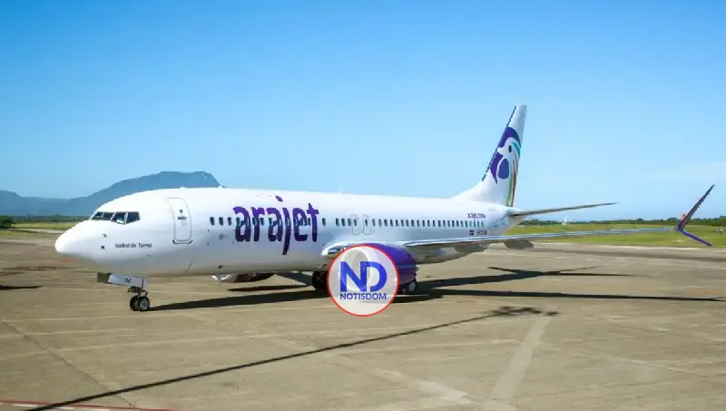 Arajet recibe su aeronave número 13 "Isabel de Torres" en Puerto Plata 2 Arajet recibe su aeronave número 13 «Isabel de Torres» en Puerto Plata