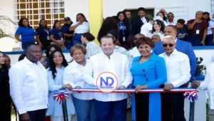 Ministro de la Presidencia encabeza, junto a la directora del Inaipi, la inauguración del Caipi El Ingenio en Boca Chica