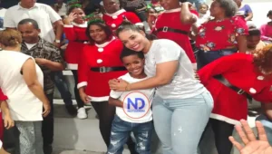 Alcaldía de SDN continúa cenas navideñas junto a munícipes de Sabana Perdida-Norte