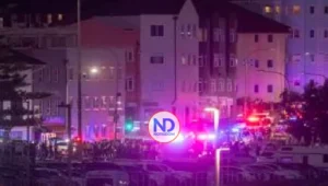 Dos personas detenidas por un tiroteo en desarrollo en una famosa playa de Sídney