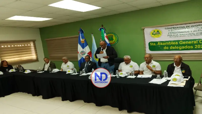 Coopenpol prestó RD$151 millones a pensionados policiales en el año 2024