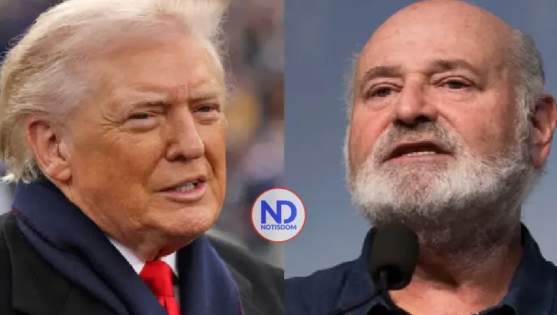 Trump atribuye muerte Reiner a «obsesión» contra él