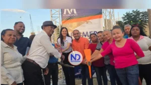 Alcaldía de Mao inicia construcción de aceras, contenes y badenes en Villa Olímpica