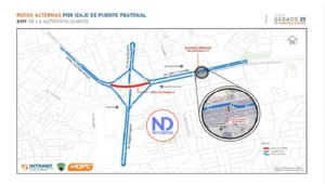 Por avances en nuevo puente del kilómetro 9, Obras Públicas realizará cierre nocturno este sábado