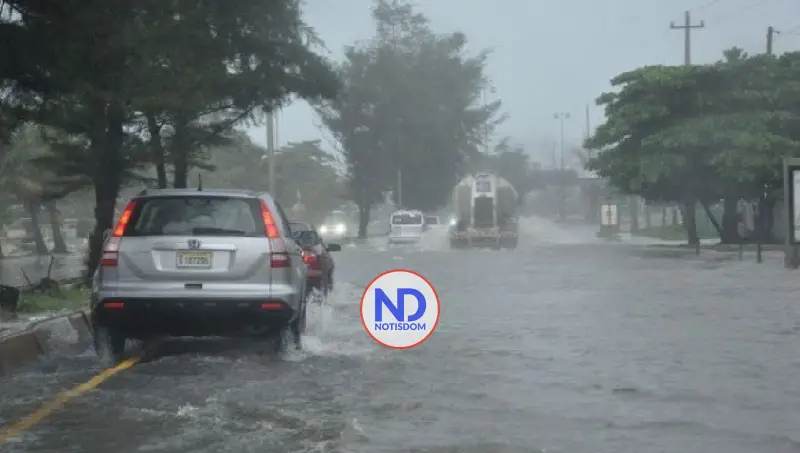 Se registran lluvias en capital y otras zonas de la RD 2 Se registran lluvias en capital y otras zonas de la RD