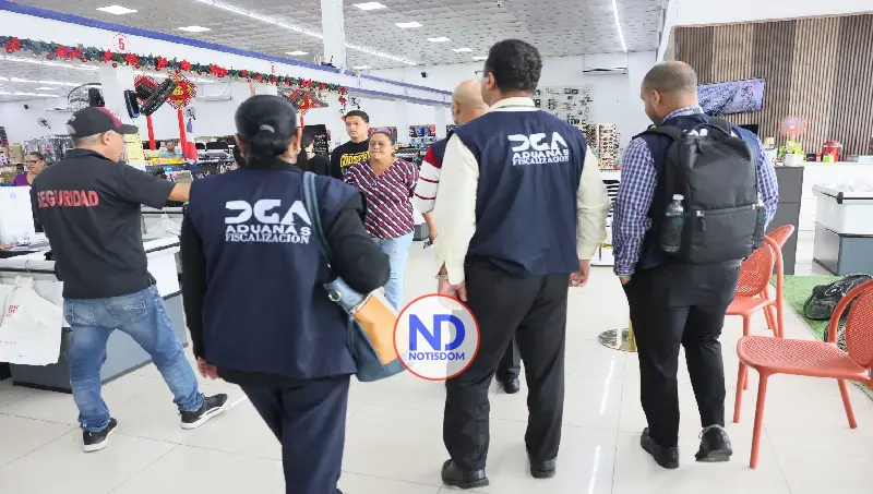 DGA identifica más de RD$1,500 MM en impuestos no pagados por comercio chino en 2025