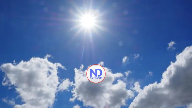 Escasas lluvias y temperaturas agradables este jueves en RD