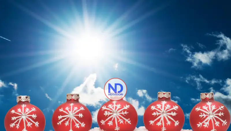 Último viernes del 2025 predomina cielo despejado y soleado