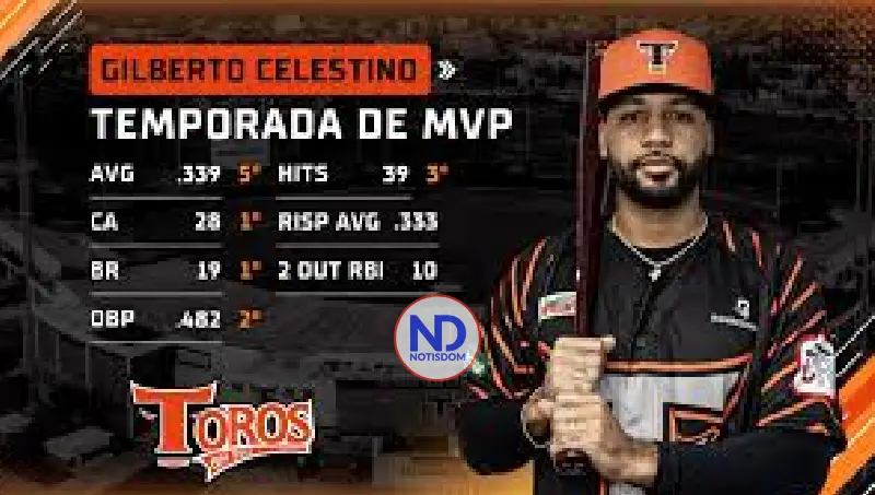 Celestino y De la Cruz piezas importantes al MVP beisbol RD