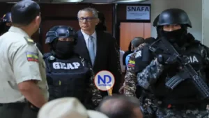 Exvicepresidente de Ecuador Jorge Glas alega «tratos crueles y denigrantes» en la prisión
