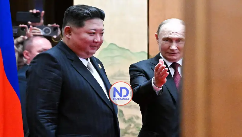 Kim Jong Un reitera su apoyo a Putin en mensaje de Año Nuevo