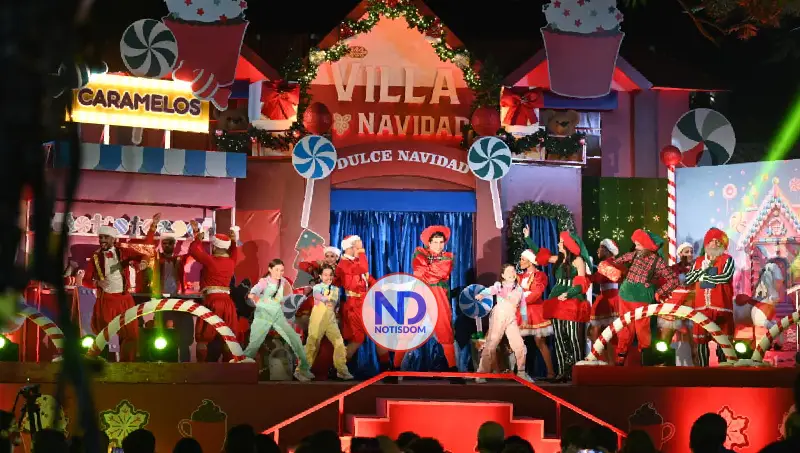 NOTISDOM FOTOS PF2025 2025 12 02T205444.916 Raquel Peña inaugura la Villa Navidad 2025 en Santiago y Banreservas reafirma apoyo a la integración familiar